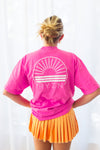 OVERSIZED T-SHIRT-PINK