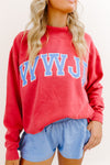 WWJD Mockneck- RED