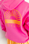 HOODIE- PINK & YELLOW