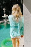 LIGHTWEIGHT CREWNECK SWEATSHIRT- MINT